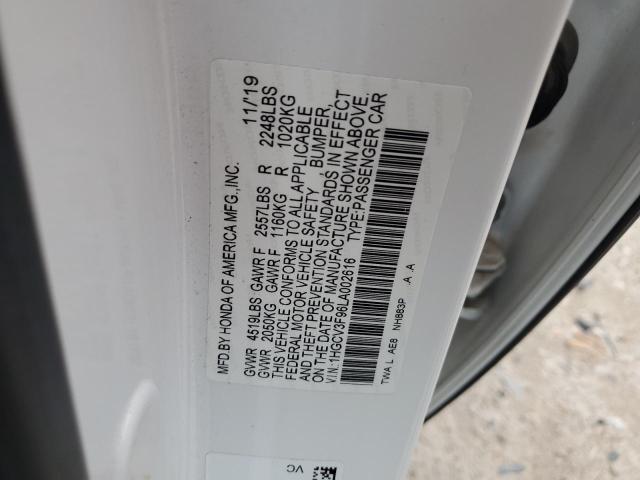 2020 HONDA ACCORD TOU - 1HGCV3F96LA002616