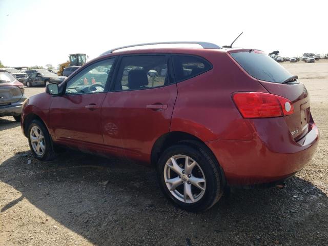 NISSAN ROGUE S 2009 red  gas JN8AS58VX9W180646 photo #3