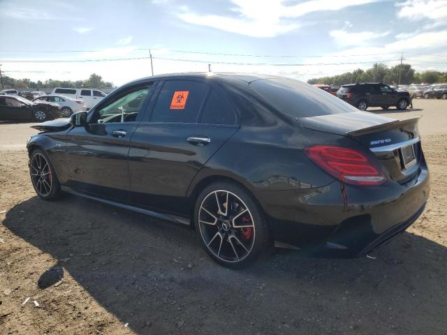 MERCEDES-BENZ C 43 4MATI 2018 black  gas 55SWF6EB8JU244745 photo #3