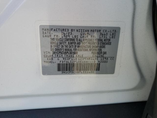 2023 NISSAN KICKS SV - 3N1CP5CV8PL551600