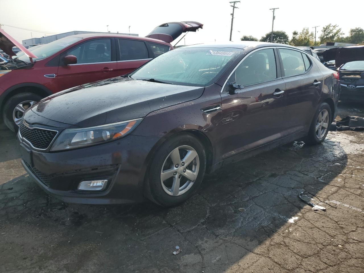 Lot #3052346606 2015 KIA OPTIMA LX