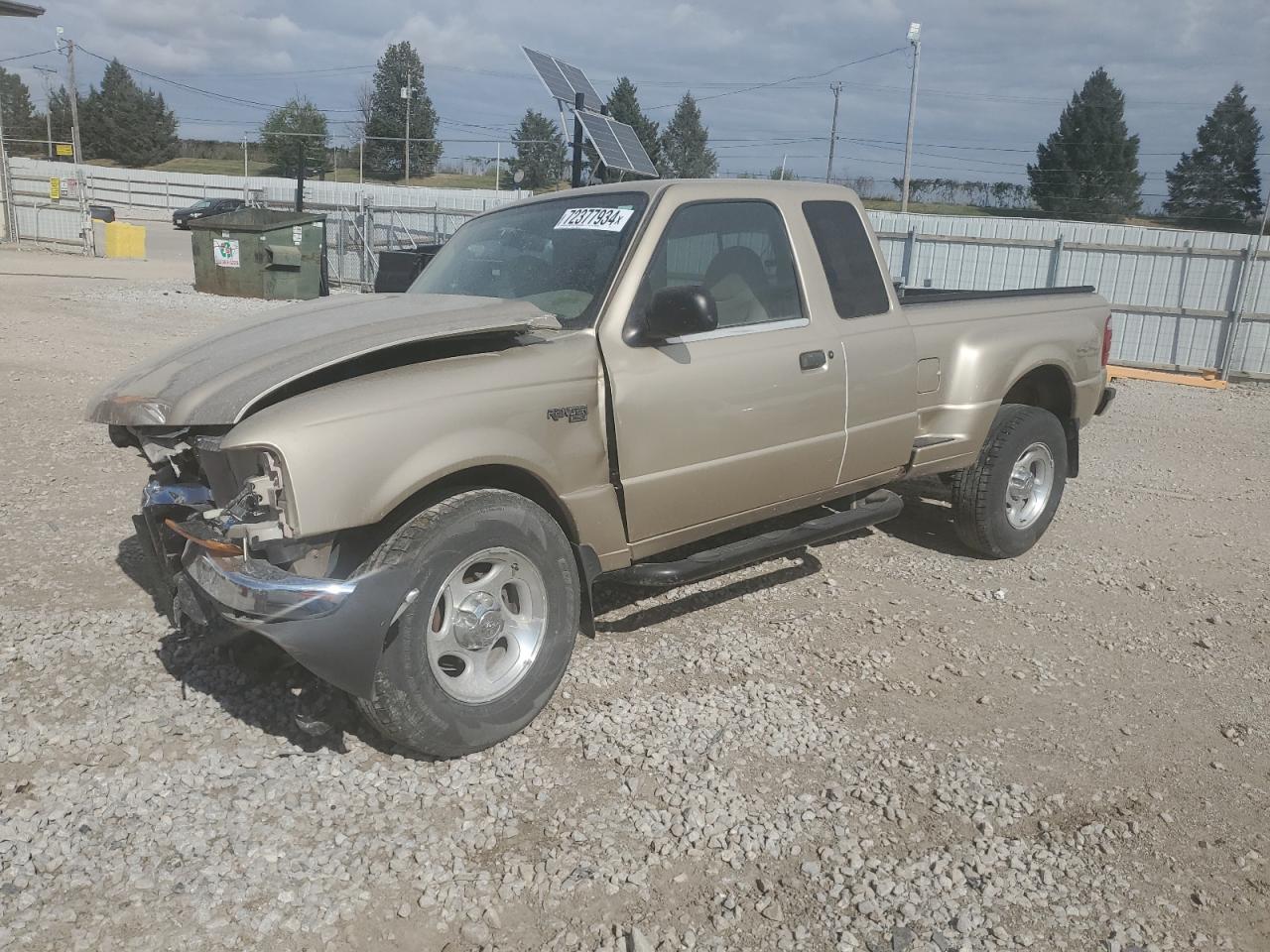 FORD RANGER 2001 gold  gas 1FTZR15E81PB31886 photo #1