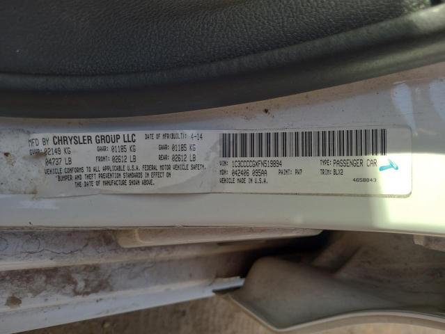 2015 CHRYSLER 200 C - 1C3CCCCGXFN519894