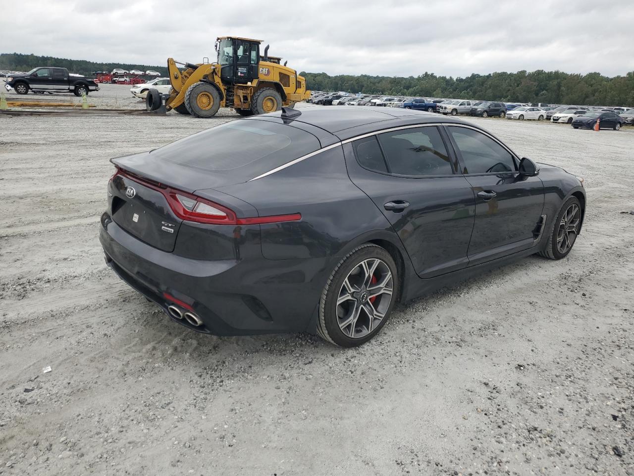 KIA STINGER GT 2019 black  gas KNAE55LC5K6063778 photo #4