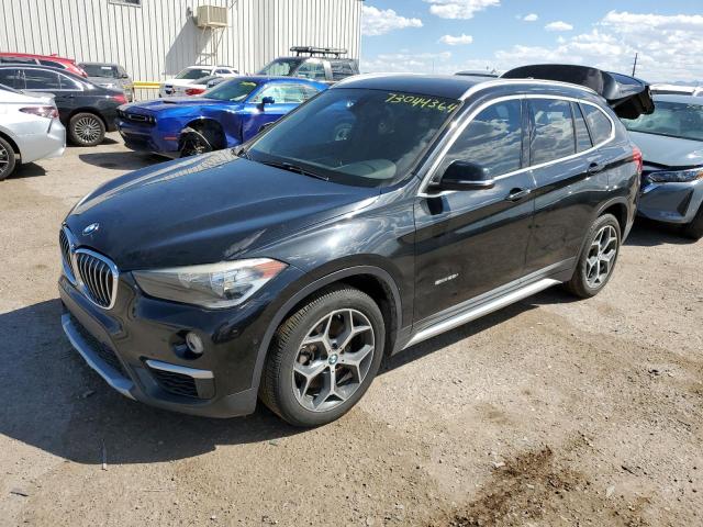 BMW X1 SDRIVE2 2017 black  gas WBXHU7C32HP924984 photo #1