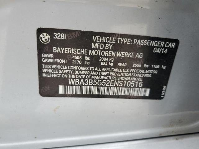 VIN WBA3B5G52ENS10516 2014 BMW 3 Series, 328 Xi Sulev no.12