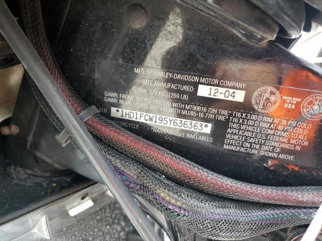 2005 HARLEY-DAVIDSON FLHTCUI 1HD1FCW195Y636363