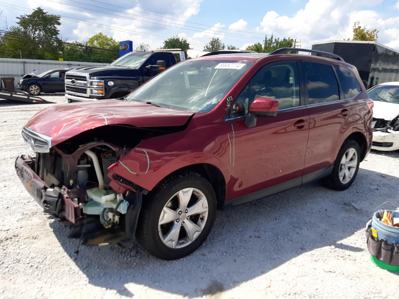 Lot #2838300276 2015 SUBARU FORESTER 2