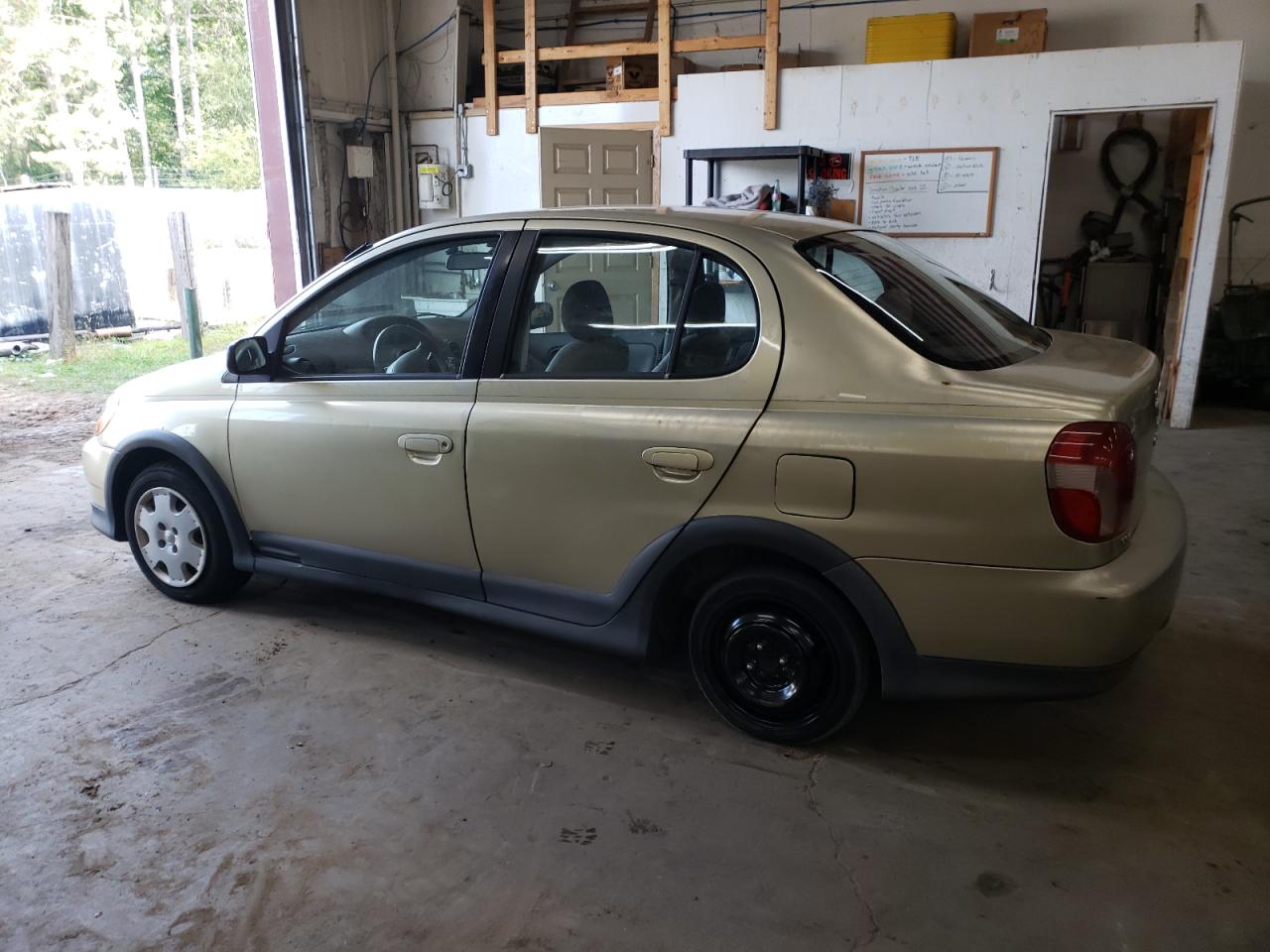 TOYOTA ECHO 2002 tan  gas JTDBT123520207449 photo #3