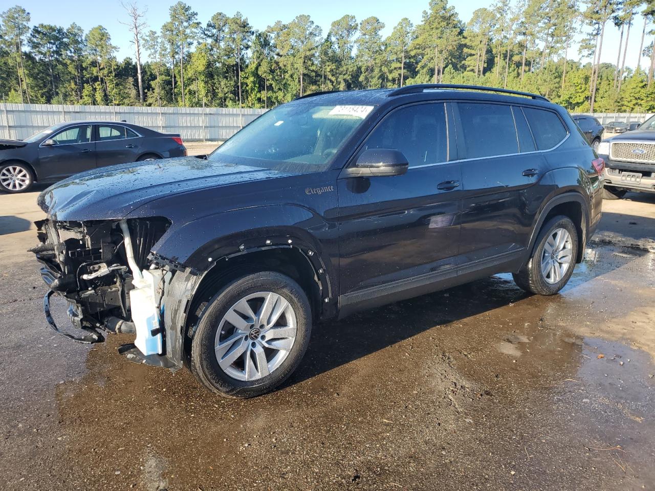 Lot #2921819498 2021 VOLKSWAGEN ATLAS S