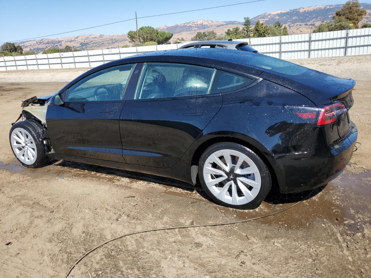 Lot #2991173190 2022 TESLA MODEL 3