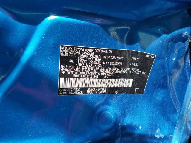 VIN JTMNFREV0JD121845 2018 Toyota RAV4, SE no.12