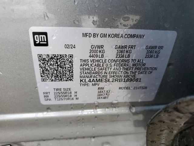 2024 BUICK ENCORE GX - KL4AMESL2RB189081