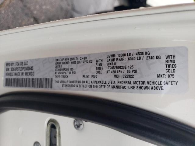 2023 RAM 2500 LIMIT 3C6UR5TL3PG500645