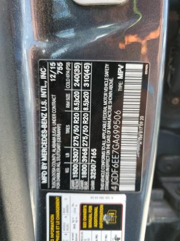 2016 MERCEDES-BENZ GL 450 4MA - 4JGDF6EE7GA699506