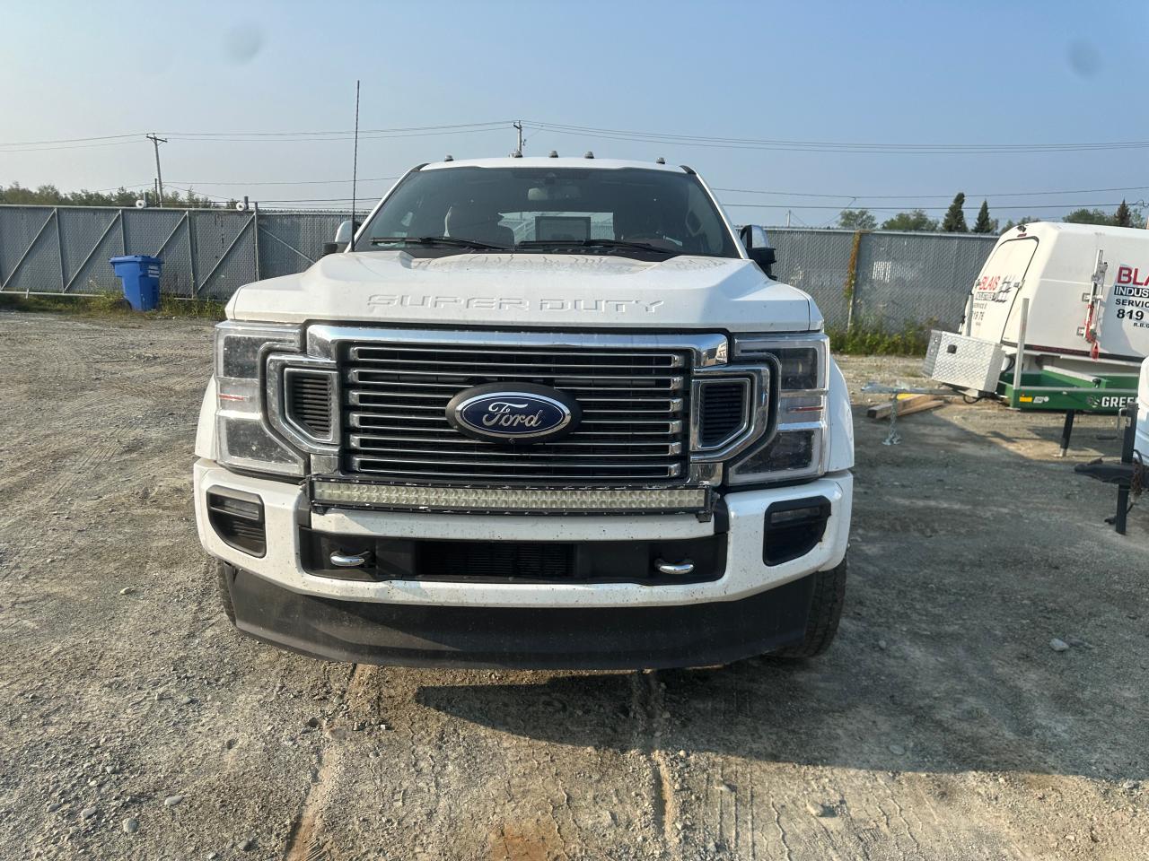 FORD F450 SUPER 2022 white  diesel 1FT8W4DT4NEG07557 photo #1