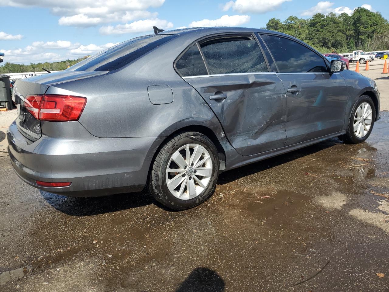 Lot #2908843933 2015 VOLKSWAGEN JETTA TDI