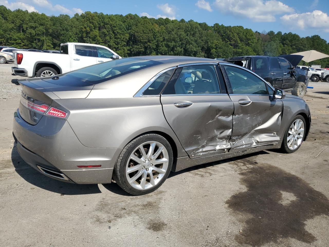 Lot #2905208461 2016 LINCOLN MKZ HYBRID