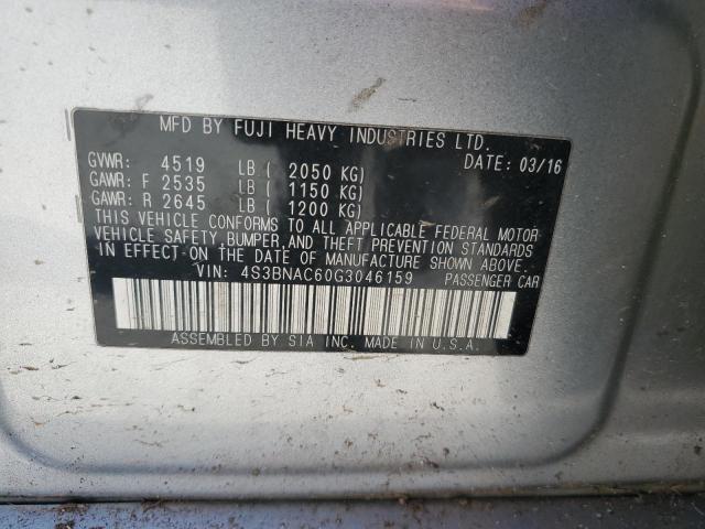 2016 SUBARU LEGACY 2.5 - 4S3BNAC60G3046159