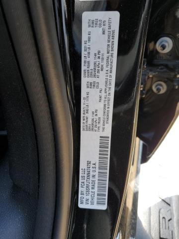 2022 RAM 1500 LARAM - 1C6SRFJTXNN474792