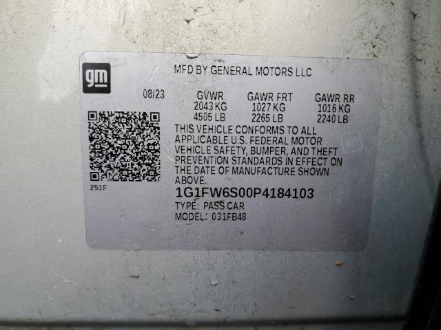 2023 CHEVROLET BOLT EV 1L - 1G1FW6S00P4184103