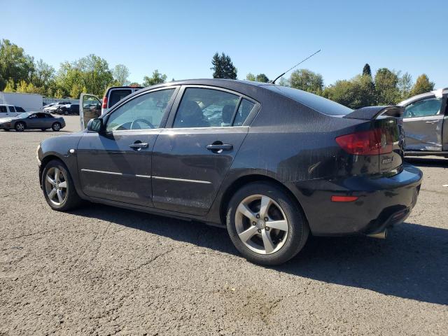 MAZDA 3 I 2005 black sedan 4d gas JM1BK12F051251676 photo #3