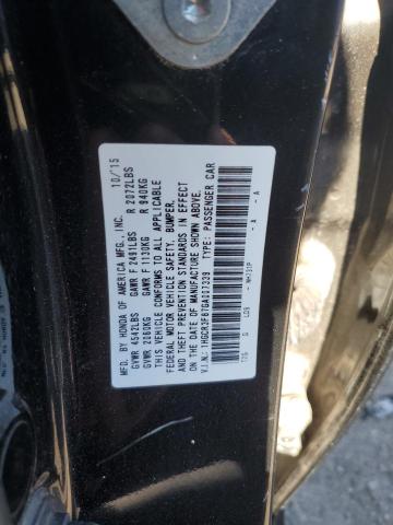 2016 HONDA ACCORD EXL - 1HGCR3F87GA007339