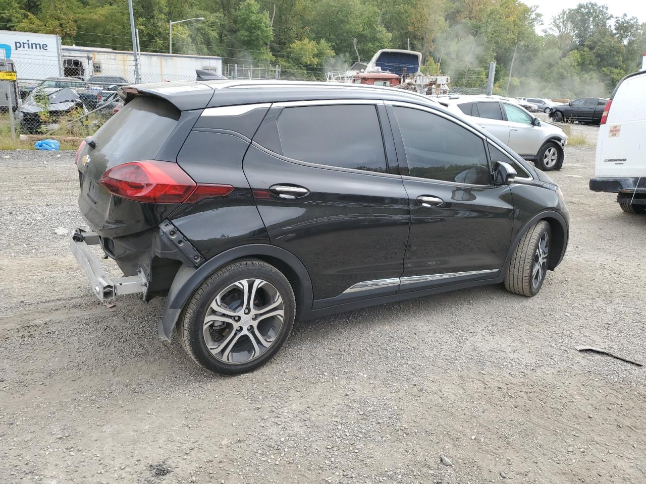 CHEVROLET BOLT EV PR 2020 black  electric 1G1FZ6S07L4134168 photo #4