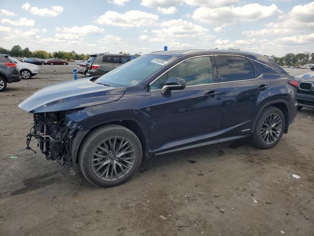 LEXUS RX 450H BA 2018 blue  hybrid engine 2T2BGMCA1JC025542 photo #1