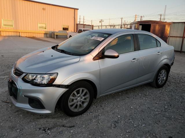 CHEVROLET SONIC LT 2020 silver  gas 1G1JD5SB2L4143638 photo #1