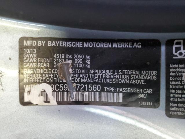 VIN WBA3N9C59EF721560 2014 BMW 4 Series, 428 XI no.12