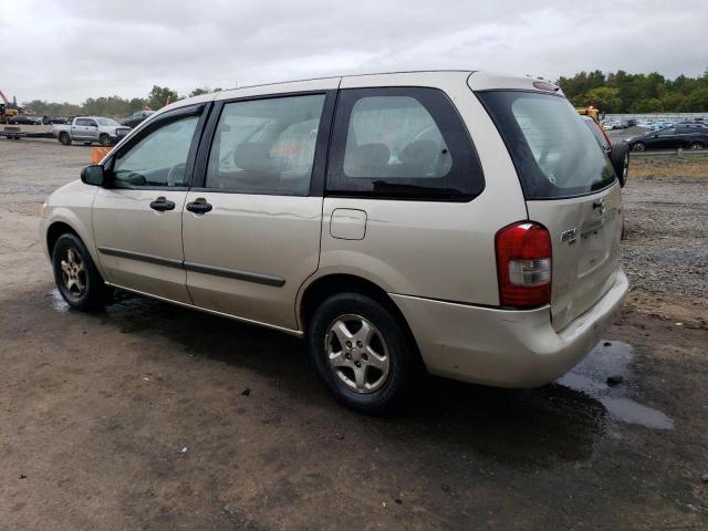 MAZDA MPV WAGON 2000 gold  gas JM3LW28G5Y0142081 photo #3