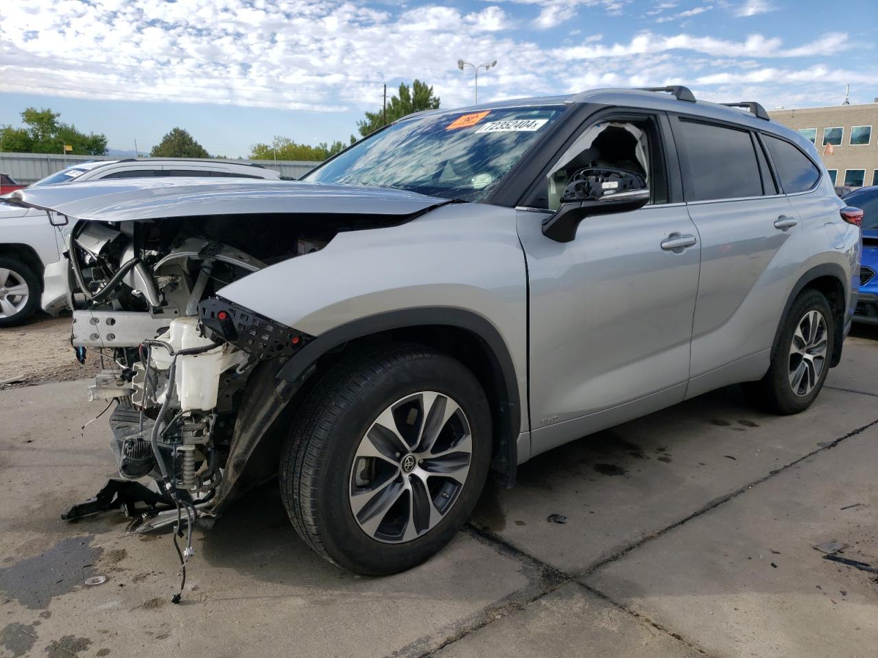 Lot #2907653623 2022 TOYOTA HIGHLANDER