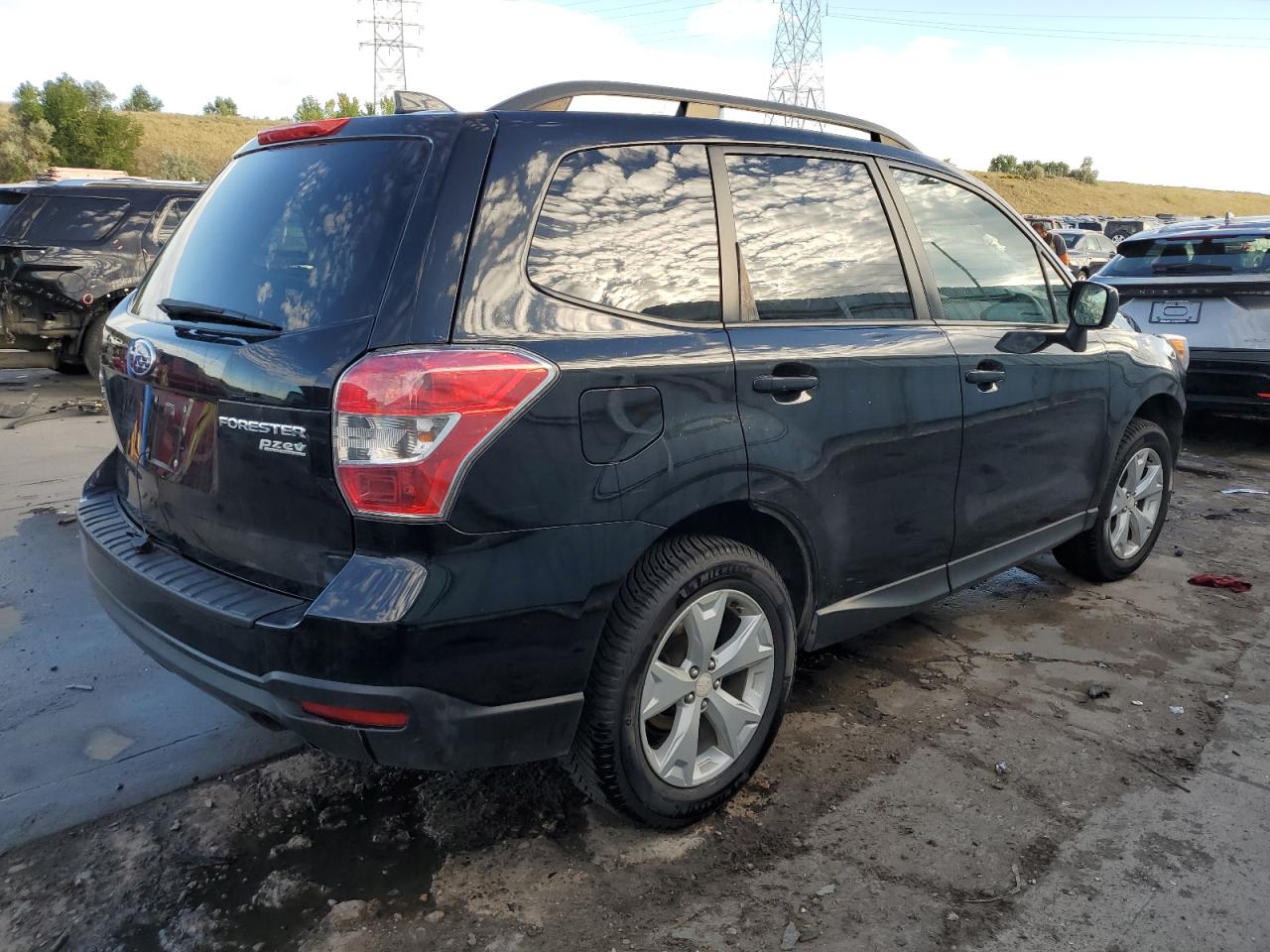 SUBARU FORESTER 2 2016 black  gas JF2SJADC4GH455415 photo #4