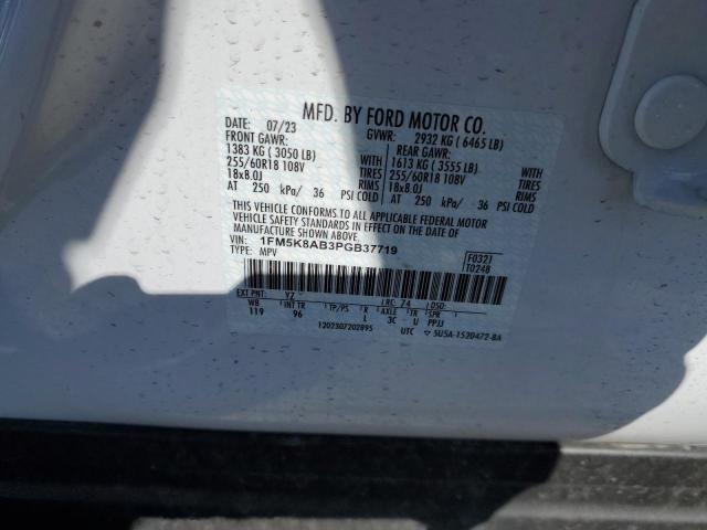 2023 FORD EXPLORER P - 1FM5K8AB3PGB37719