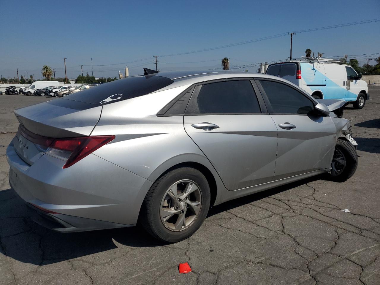 Lot #2955417619 2021 HYUNDAI ELANTRA SE