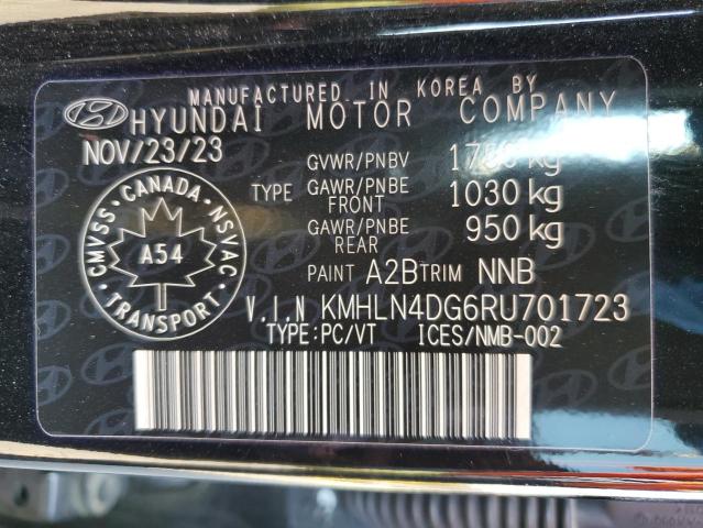 2024 HYUNDAI ELANTRA LU KMHLN4DG6RU701723
