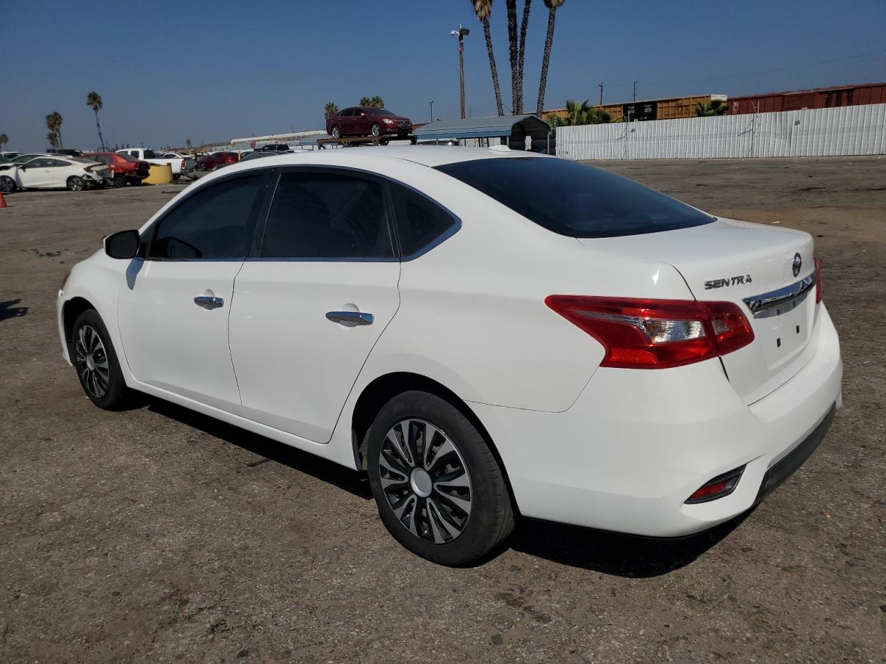 NISSAN SENTRA S 2016 white sedan 4d gas 3N1AB7AP3GL666191 photo #3