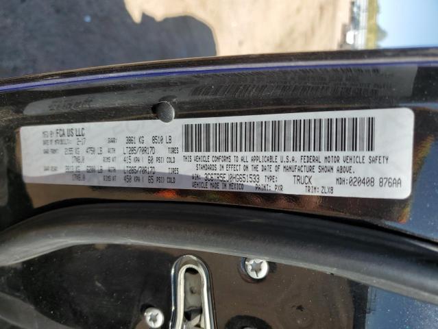 2017 RAM 2500 POWER 3C6TR5EJ0HG651533