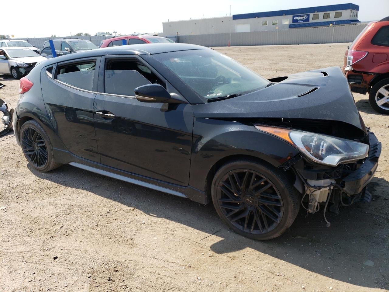 Lot #2960356843 2013 HYUNDAI VELOSTER T