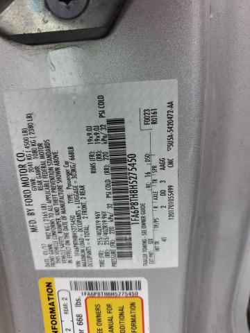 2017 FORD MUSTANG - 1FA6P8TH8H5275450