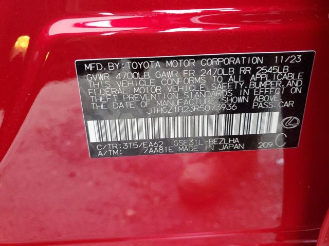 2024 LEXUS IS 350 F S - JTHGZ1B23R5073936