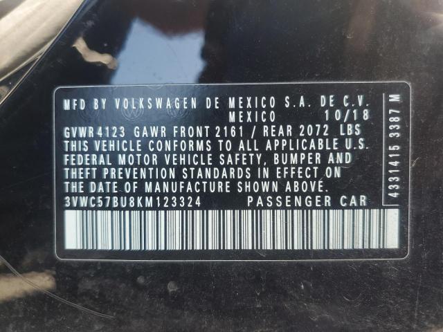 2019 VOLKSWAGEN JETTA S - 3VWC57BU8KM123324