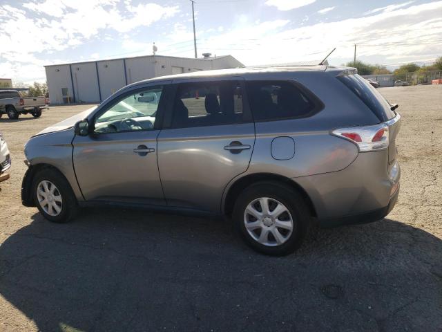 MITSUBISHI OUTLANDER 2014 silver  gas JA4AD2A38EZ006008 photo #3