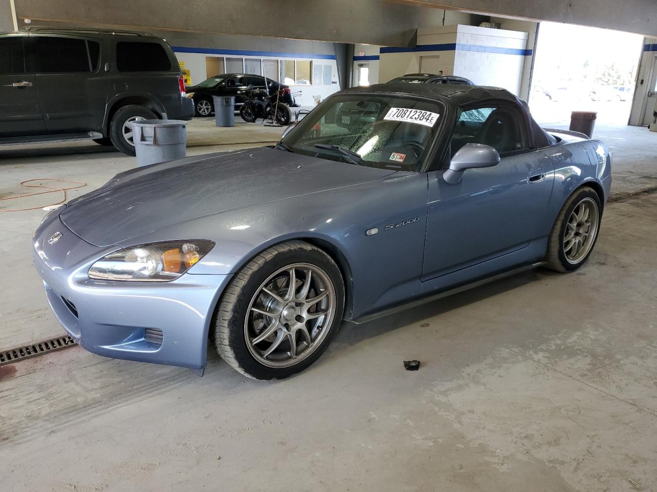 HONDA S2000 2002 blue  gas JHMAP11462T006067 photo #1