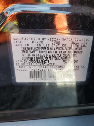 2020 NISSAN KICKS SV - 3N1CP5CV6LL496073