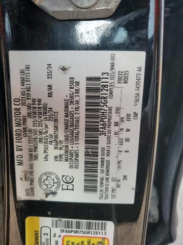 2016 FORD FUSION SE - 3FA6P0H75GR128113