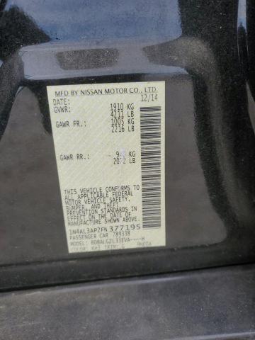 2015 NISSAN ALTIMA 2.5 - 1N4AL3AP2FN377195