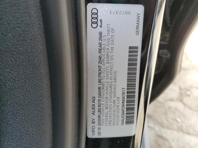 VIN WAUC8AFC6HN047817 2017 Audi A6, Premium no.12