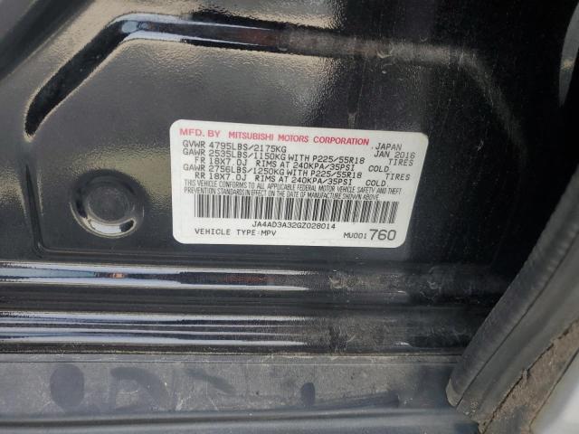 2016 MITSUBISHI OUTLANDER - JA4AD3A32GZ028014